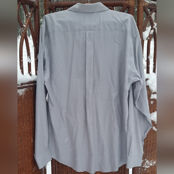 🌟3/50 Vintage Gray Dress Shirt - Picture 4 of 5